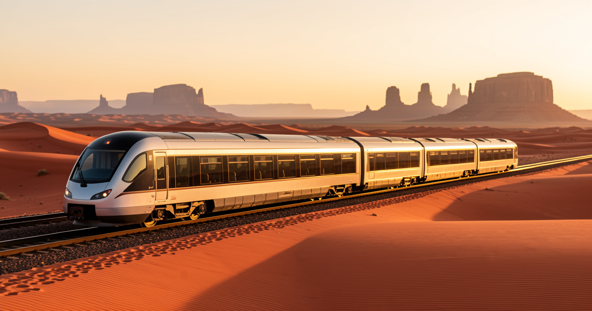 Dream of the Desert : le premier train de luxe italien en Arabie saoudite