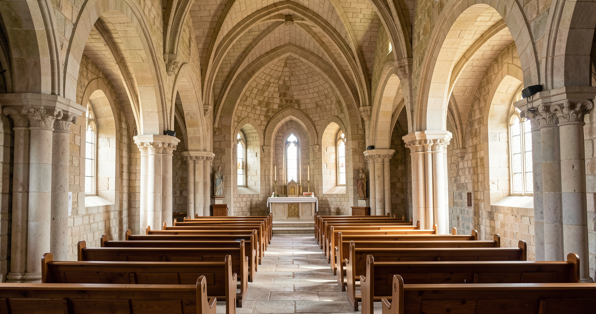 Basilique Notre-Dame-de-la-Fin-des-Terres à Soulac-sur-Mer en visite