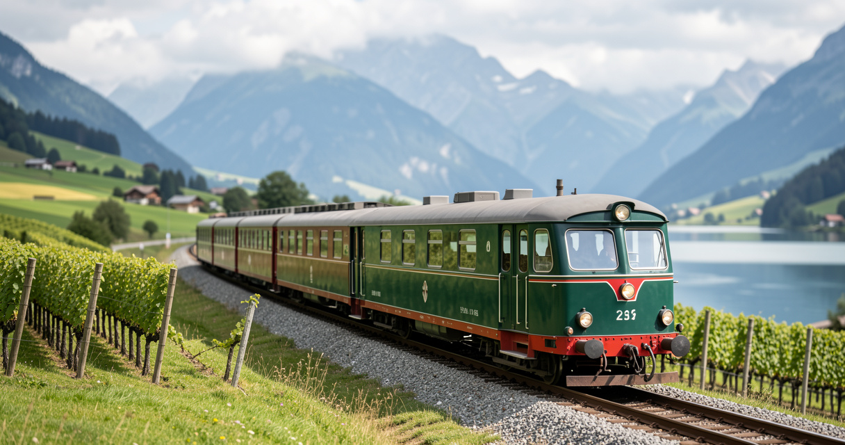 Voyage en train en Suisse : mon itinéraire fétiche